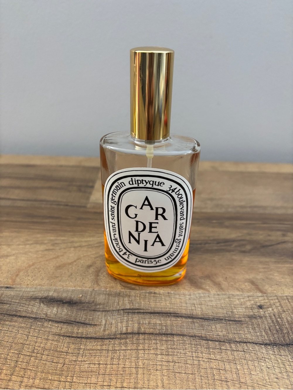Diptyque Gardenia Room Spray 3.33 Oz Discontinued RARE 80% Full